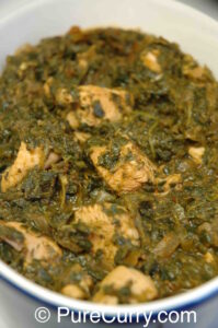 Chicken Spinach (Saag)