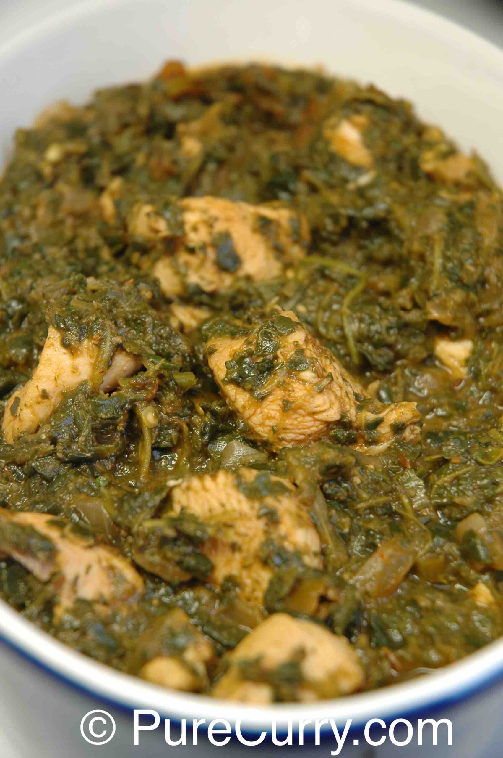 Chicken Spinach (Saag)