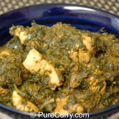 Espinacas con Pollo