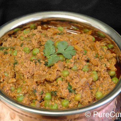 Kheema de Carne de Cordero