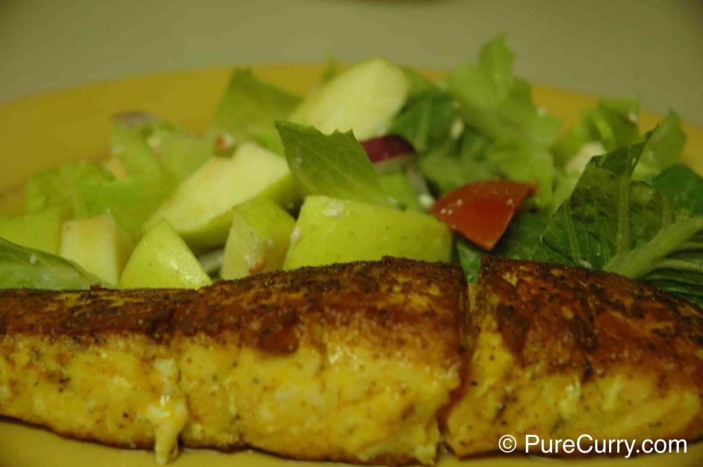 Masala Pan-fried Salmon - PURE CURRY