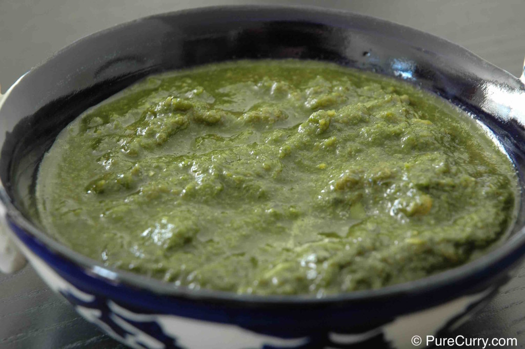 Green Mint Coriander Chutney
