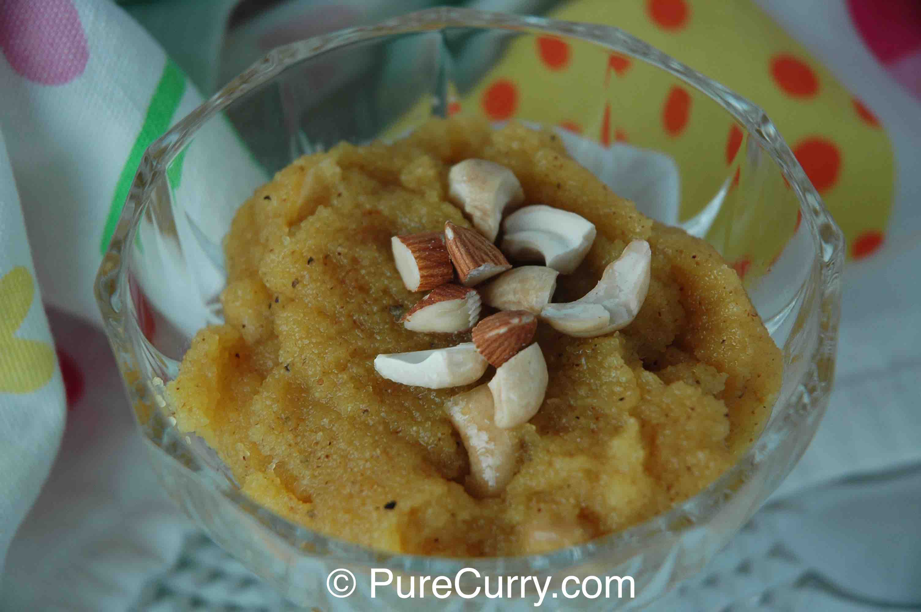 Sooji or Semolina Halwa