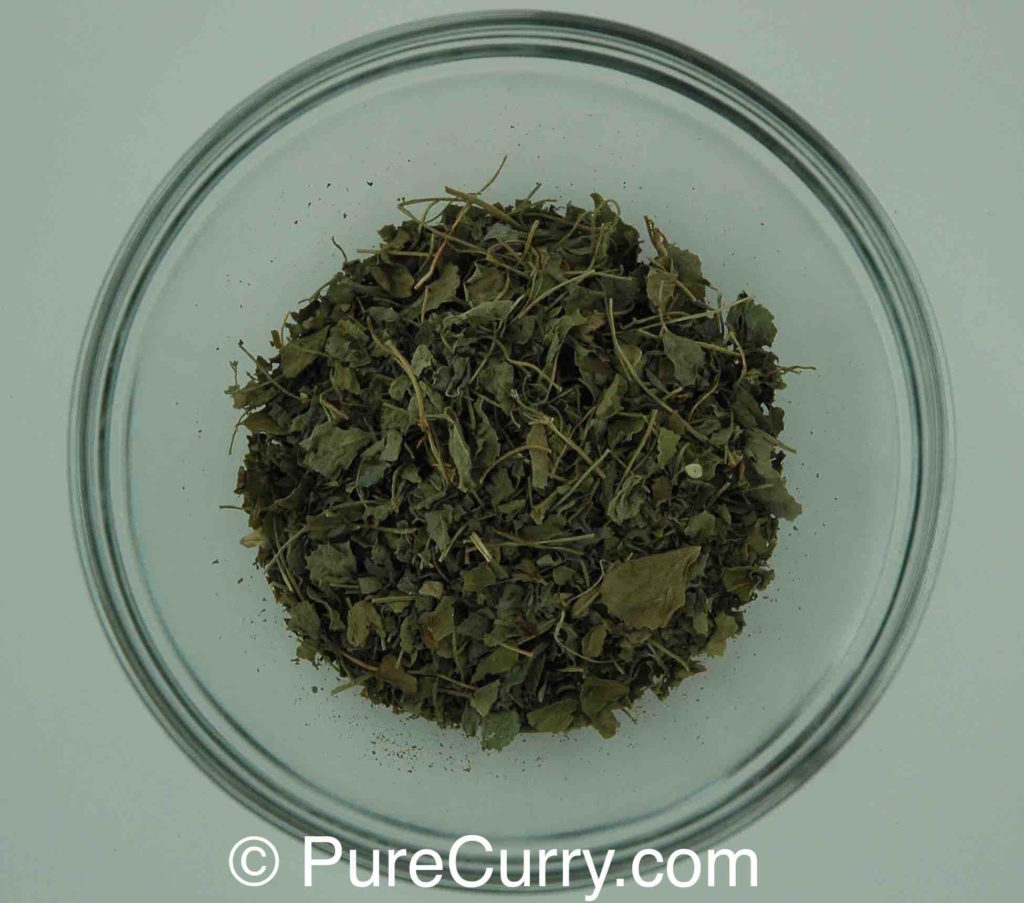Dried Fenugreek Leaves