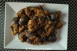 Eggplant in Pickle Spices