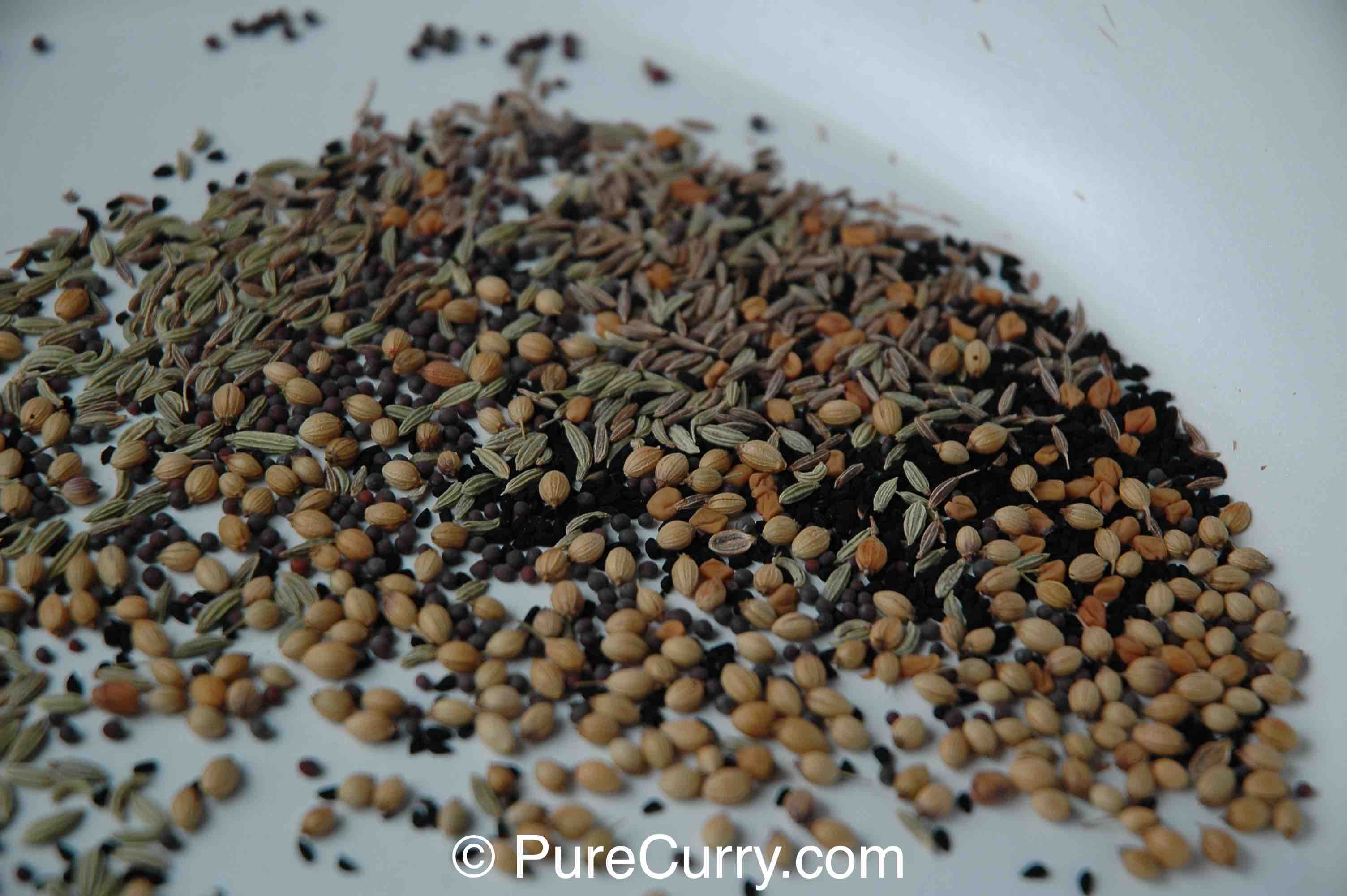 Cumin Seeds, Fennel Seeds, Mustard Seeds, Nigella Seeds, Fenugreek Seeds