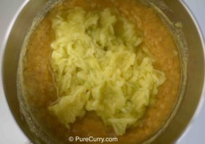 Toor Dal, Grated Mango